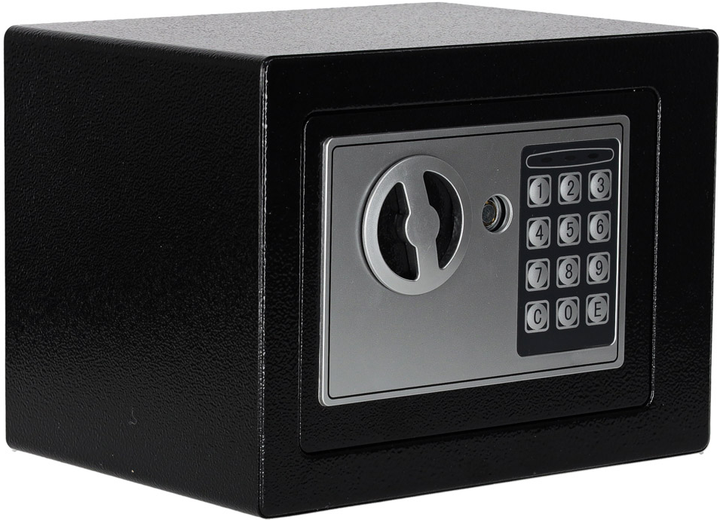 Сейф домашній KIK з електронним кодовим замком та функцією кодування (5903039767751) - зображення 1