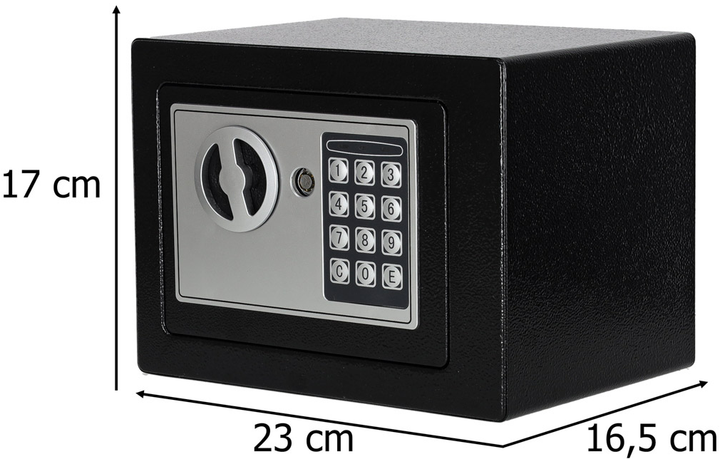 Сейф домашній KIK з електронним кодовим замком та функцією кодування (5903039767751) - зображення 10