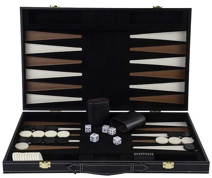 Gra planszowa Longfild Games Backgammon Engelhart (edycja angielska) (8716096012910) - obraz 2