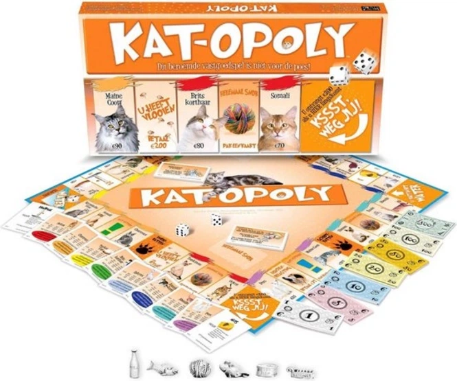 Настільна гра Late for the Sky Cat-Opoly (голландське видання) (730799550065) - зображення 2