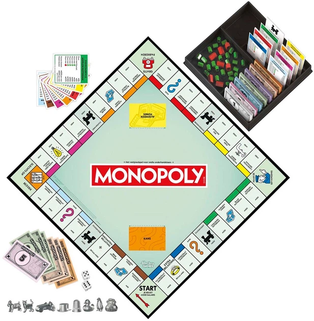 Настільна гра Hasbro Monopoly (голландське видання) (5010996302311) - зображення 4