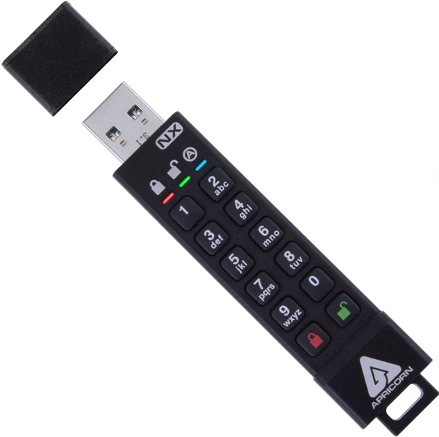 Pendrive Apricorn Aegis Secure Key 3NX 128GB USB 3.1 (ASK3-NX-128GB) - obraz 2