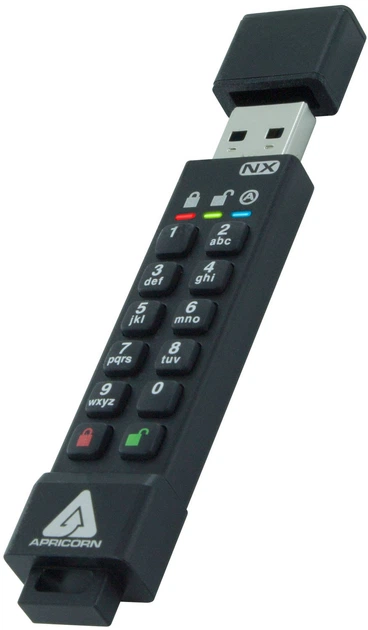 Pendrive Apricorn Aegis Secure Key 3NX 128GB USB 3.1 (ASK3-NX-128GB) - obraz 5