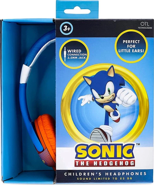 Słuchawki OTL Junior  SEGA Sonic the Hedgehog Blue (5055371624930) - obraz 6