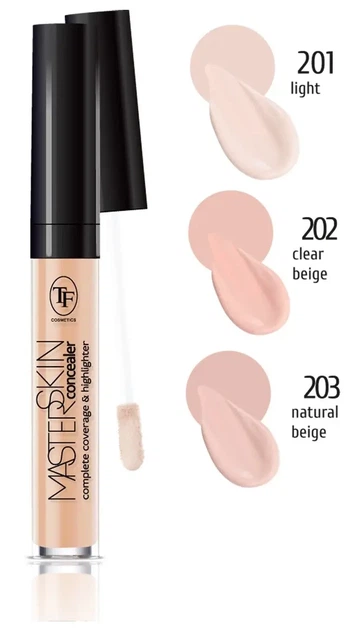 Консилер жидкий для лица TF Триумф Cosmetics master skin concealer TC02 №201 - изображение 2