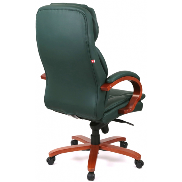 Крісло АКЛАС Тіроль EX (GB-236WW) Зелений (Шкіра Lux LC-green) - зображення 3