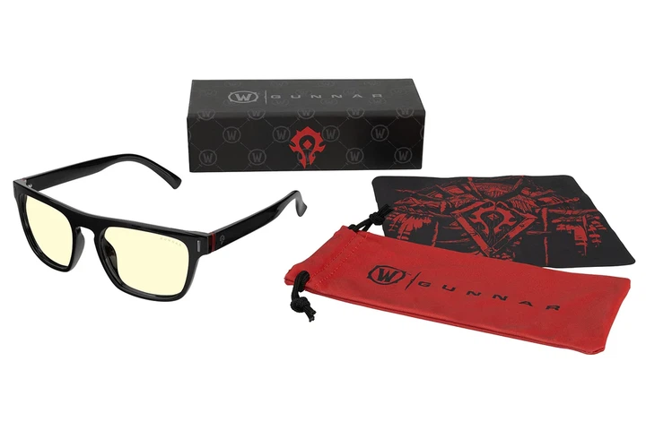 Компьютерные очки Gunnar World of Warcraft Horde Edition (Onyx), линза Amber - изображение 2