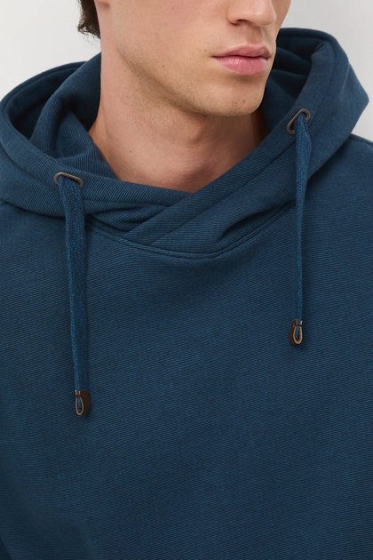 Худи мужское однотонное бирюзовое RW25-BLM070-67M Medicine XL - изображение 5