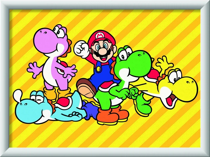 Malowanie po numerach Ravensburger CreArt Super Mario 23888 (4005556238880) - obraz 2