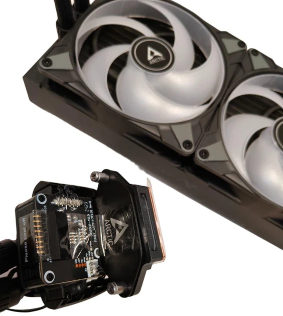 Układ chłodzenia wodą Arctic Liquid Freezer III 280 A-RGB (ACFRE00143A) (955555910063583) - Outlet - obraz 3