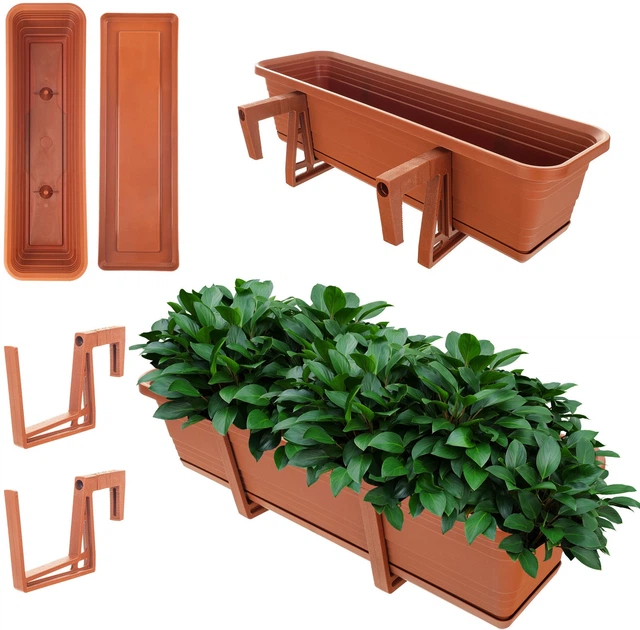 Doniczka balkonowa Kadax Paulin K10023 - obraz 2