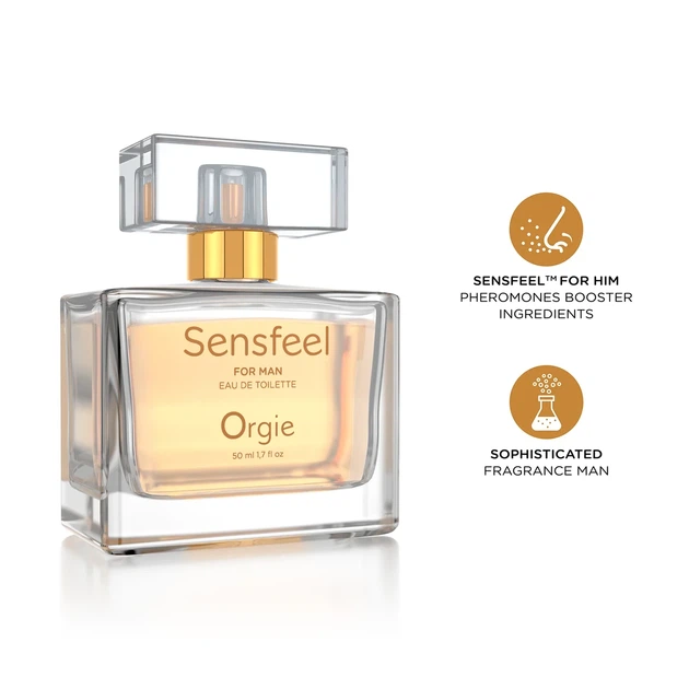 Мужская туалетная вода Orgie Sensfeel for Man 50 мл - изображение 2