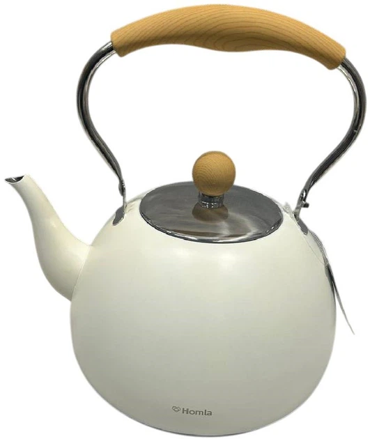 Чайник Homla Trino кремовий 3 л (5906496742811) (955555911902342) - Уцінка - зображення 3