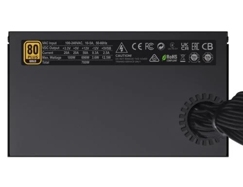 Блок питания 700 Вт, GameMax GX-700, Black - Фото 10 Блок питания 700 Вт, GameMax GX-700, Black - изображение 10