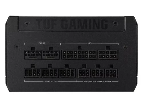 Блок живлення 1200 Вт, Asus TUF Gaming Gold, Black, модульний, 80+ Gold, Active PFC, 135 мм, 4xMolex / 5xSATA / 2x16-pin / 3x6+2-pin / 2x4+4-pin / 1x20+4-pin, захист OPP/OVP/UVP/SCP/OCP/OTP, ATX 12V (TUF-GAMING-1200G) - изображение 3