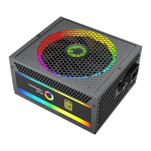 Блок живлення 1050 Вт, GameMax RGB1050 PRO, Black, модульний, 80+ Gold, Active PFC, 14 см з RGB підсвічуванням, 3xMolex / 10xSATA / 4x6+2-pin / 2x4+4-pin / 1x20+4-pin, захист OVP / UVP / SIP / OCP / OLP / OPP / SCP - Фото 2 Блок живлення 1050 Вт, GameMax RGB1050 PRO, Black, модульний, 80+ Gold, Active PFC, 14 см з RGB підсвічуванням, 3xMolex / 10xSATA / 4x6+2-pin / 2x4+4-pin / 1x20+4-pin, захист OVP / UVP / SIP / OCP / OLP / OPP / SCP - изображение 2