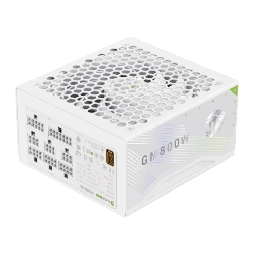 Блок живлення 800 Вт, GameMax GM 800B, White - Фото 7 Блок живлення 800 Вт, GameMax GM 800B, White - зображення 7