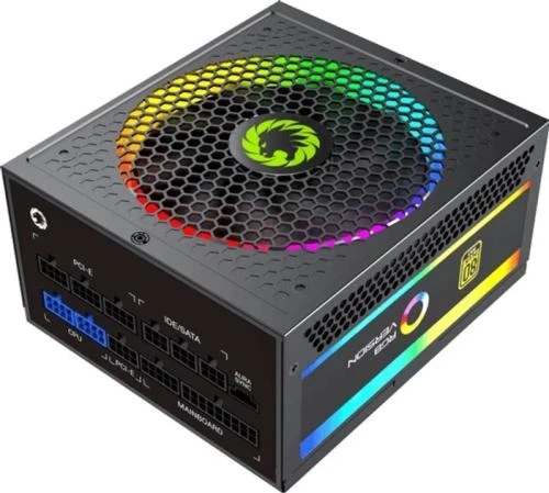 Блок живлення 1050 Вт, GameMax RGB 1050 PRO, Black - Фото 3 Блок живлення 1050 Вт, GameMax RGB 1050 PRO, Black - зображення 3