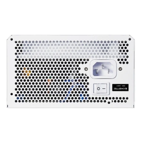 Блок живлення 750 Вт, Chieftec VEGA M, White, модульний, 80+ Gold, 135 мм FDB, 3xMolex / 6xSATA / 1x16-pin / 4x6+2-pin / 2x4+4-pin / 1x20+4-pin, захист AFC/OPP/OTP/OVP/SCP/SIP/UVP/OCP, ATX 12V 3.1 (PPG-750-CW) - изображение 5