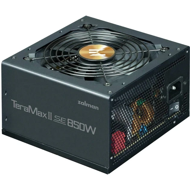 Блок живлення 850 Вт, Zalman TeraMax II SE, Black (ZM850-TMX2SE