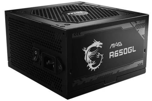 Блок питания 650 Вт, MSI MAG A650GL, Black - Фото 6 Блок питания 650 Вт, MSI MAG A650GL, Black - изображение 6