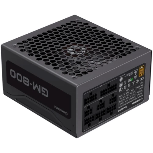 Блок живлення 800 Вт, GameMax GM-800, Black - зображення 2