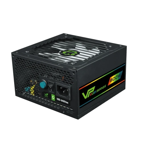 Блок питания 800 Вт, GameMax VP-800 RGB, Black, полумодульный (VP-800-M-RGB) - изображение 3