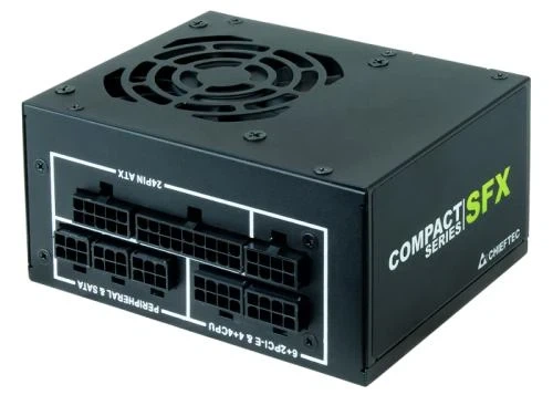 Блок питания 450 Вт, Chieftec COMPACT, Black (CSN-450C) - изображение 3