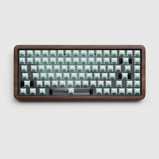 WOMIER WD75 V2 QMK/VIA Деревянная механическая клавиатура – фото