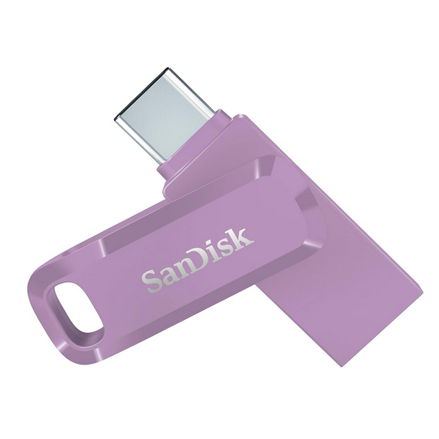 Pendrive SanDisk Ultra Dual Drive GO 512GB USB Type-C Lavender (SDDDC3-512G-G46L) - obraz 2