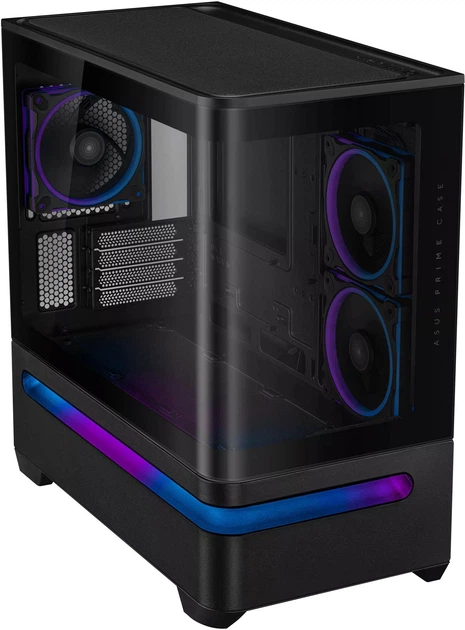 Obudowa ASUS Prime AP202 TG ARGB Black (90DC00P0-B19000) - obraz 3