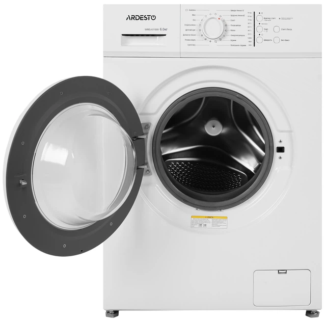 Стиральная машина узкая ARDESTO WMS-6118W - Фото 3 Стиральная машина узкая ARDESTO WMS-6118W - изображение 3