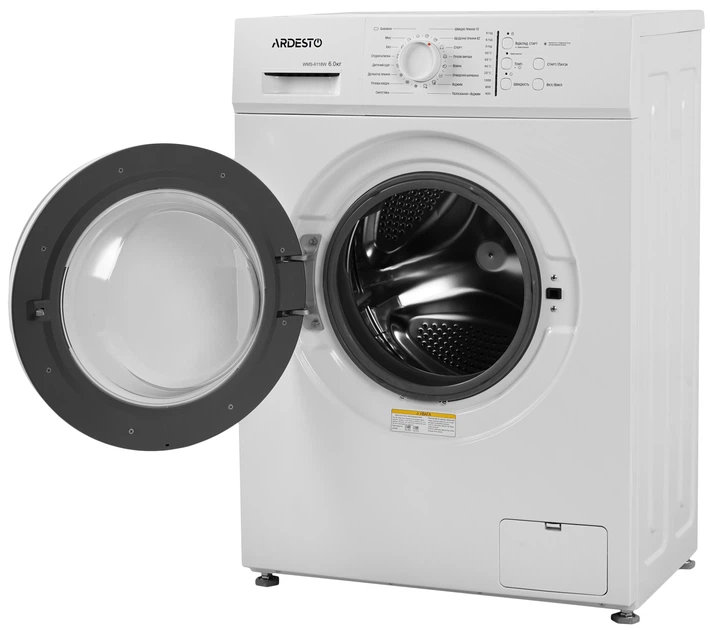 Стиральная машина узкая ARDESTO WMS-6118W - Фото 4 Стиральная машина узкая ARDESTO WMS-6118W - изображение 4