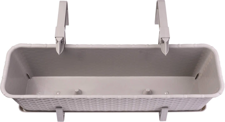 Балконний горщик з ручками Kadax Frette K2880 Карамельний - зображення 5