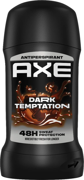 Антиперспірант-олівець для чоловіків AXE Дарк Темптейшн 50 г (8717644326671) - Фото 1 Антиперспірант-олівець для чоловіків AXE Дарк Темптейшн 50 г (8717644326671) - зображення 1