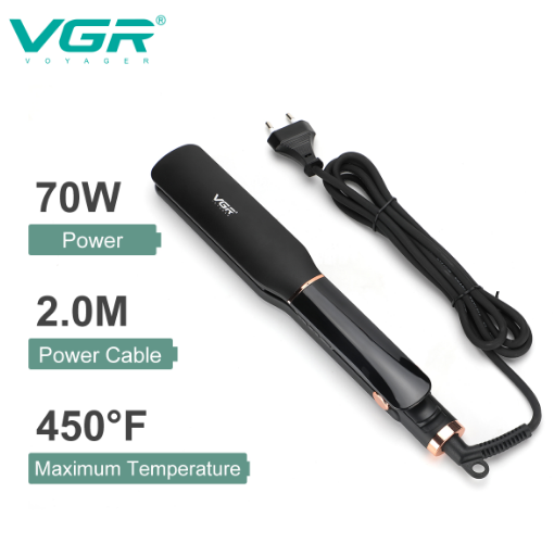 Утюжок-выпрямитель для волос VGR V-519S, черный - изображение 2