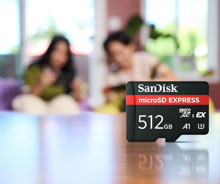 Карта пам'яті SanDisk microSD Express microSDXC UHS-I U3 A1 512 GB (SDSQXFN-512G-GN4NN) - зображення 2