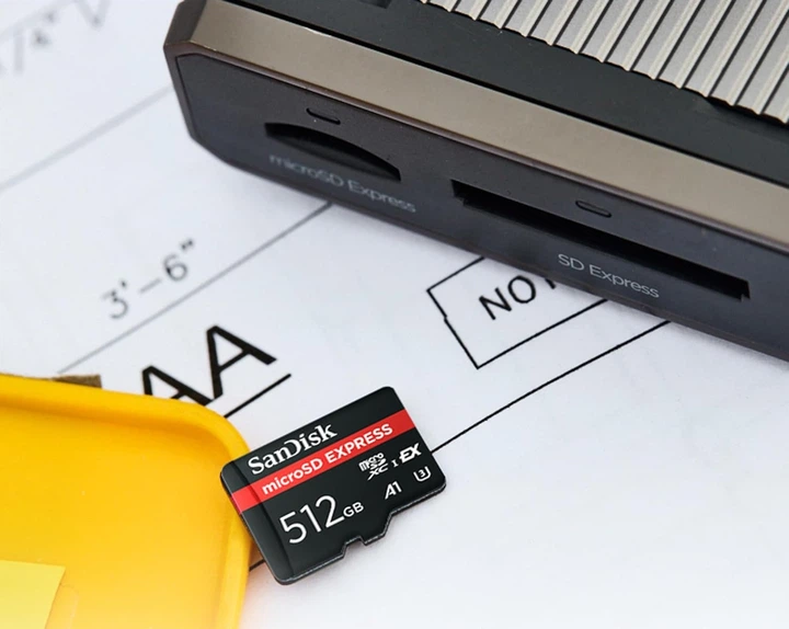 Карта пам'яті SanDisk microSD Express microSDXC UHS-I U3 A1 512 GB (SDSQXFN-512G-GN4NN) - зображення 3