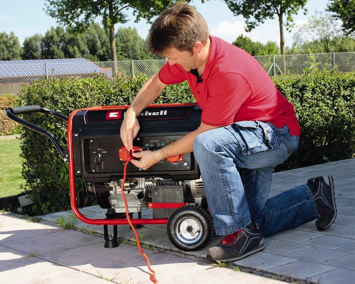 Generator benzynowy Einhell TC-PG 55/E5 3600/5500 W 4152562 (4006825644159) - obraz 7