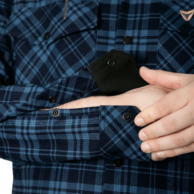 Сорочка Camotec Буревій M Navy/Blue - Фото 11 Сорочка Camotec Буревій M Navy/Blue - зображення 11