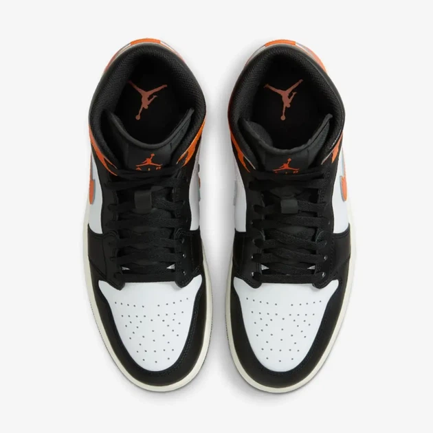 Чоловічі кросівки AIR JORDAN 1 MIDПомаранчевий 44 (DQ8426-801) - зображення 2