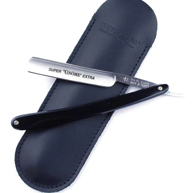 Небезпечна бритва Thiers Issard Super Gnome 3/8 "Black Plastic 42BIS-3/8-275-SG-PN - зображення 4