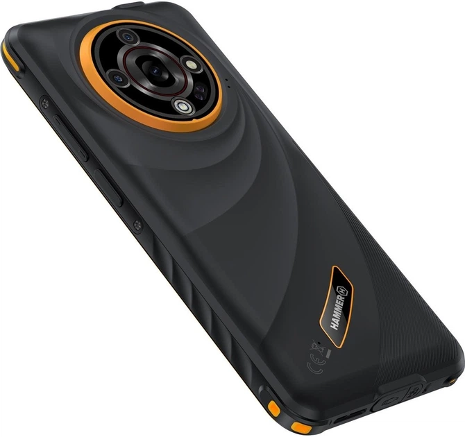 Smartfon Hammer Iron 6 5G 6/128GB Black-Orange (TEL001106) - obraz 13