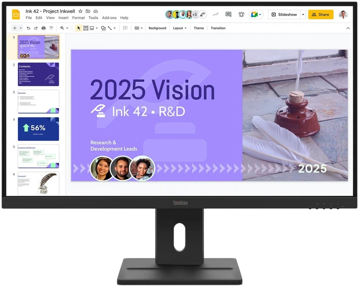Монітор 27" Lenovo ThinkVision E27Q-40 (64BDGAT4EU) - зображення 2