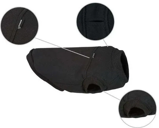 Світшот для собак Amiplay Denver 30 см Чорний (5907563240384) - зображення 2