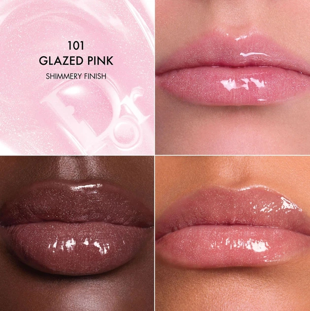 Błyszczyk do ust Dior Addict Lip Glow nawilżający 101 Glazed Pink 10 ml (3348901770668) - obraz 3