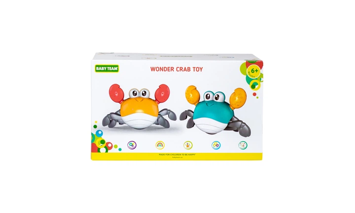 Игрушка Baby Team Чудо краб (8685_голубой) - изображение 3