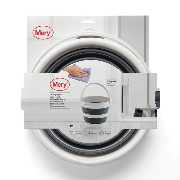 Wiadro Mery składane 12 l (8411287019579) - obraz 2