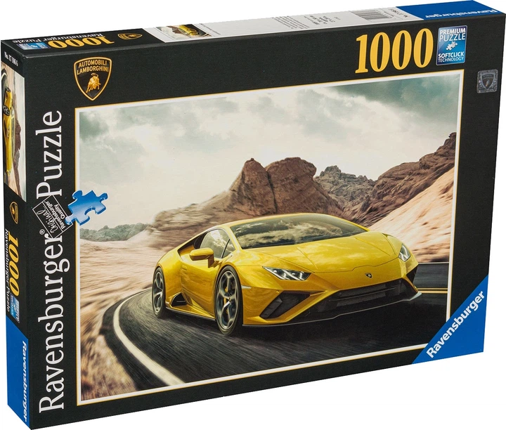 Пазл Ravensburger Lamborghini Huracan Evo RWD 1000 елементів 12000195 (4005555001959) - зображення 3