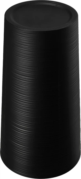 Квіткові горщики зі вставкою Kadax Lilia 19 см + 25 см + 30 см Чорні - зображення 9